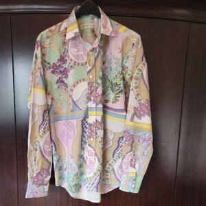 Etro Multicolor Paisley/Floral Men's Shirt
